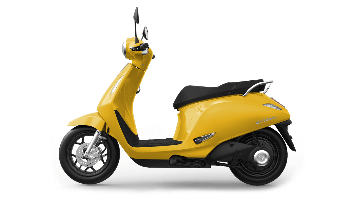 Xe máy điện VinFast Evo200 màu vàng